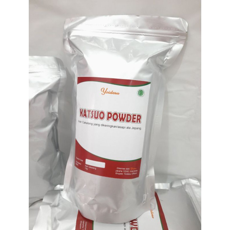 

Katsuobushi Bubuk 1KG Powder Halal Japanese Cuisine