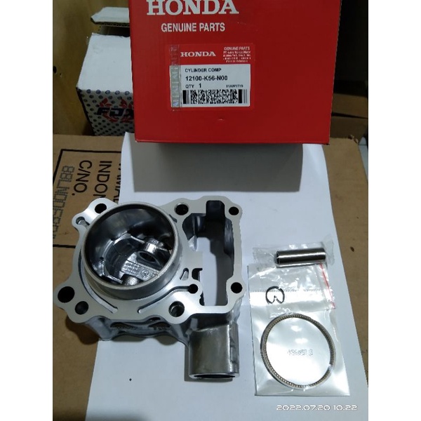 BLOCK SEHER BLOK CYLINDER BORING PISTON CB LED K56 CB150R LED SUPRA GTR