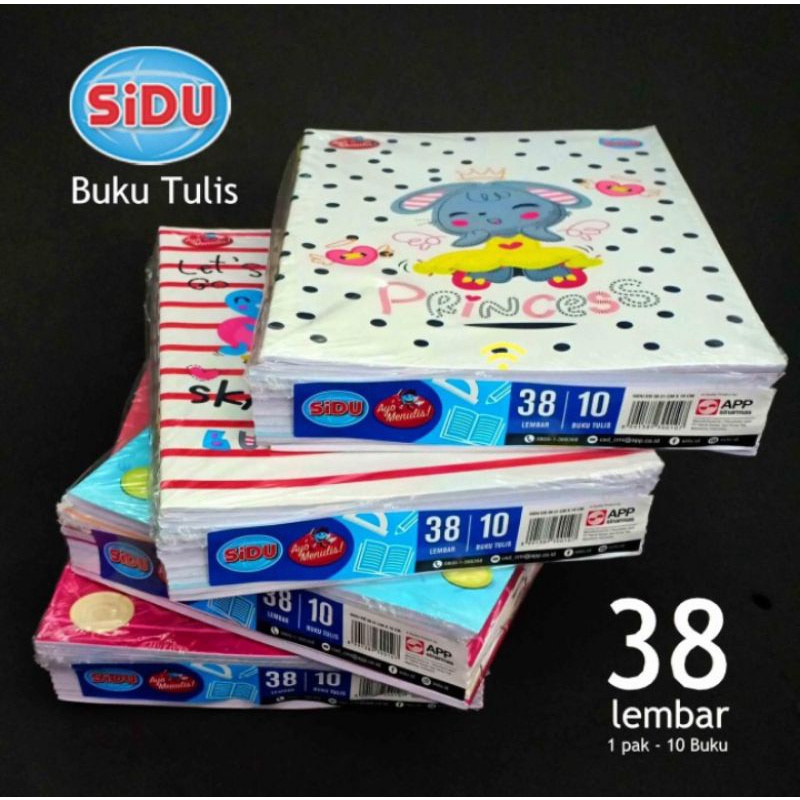 

BUKU SIDU 38 LEMBAR 1PAK ISI 10 BUKU