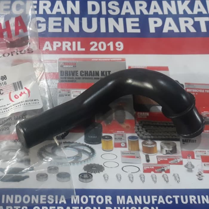 (100% ASLI ) PIPE/ PIPA HAWA FILTER UDARA (2DP-E4419-00) BARU Mantap Gan