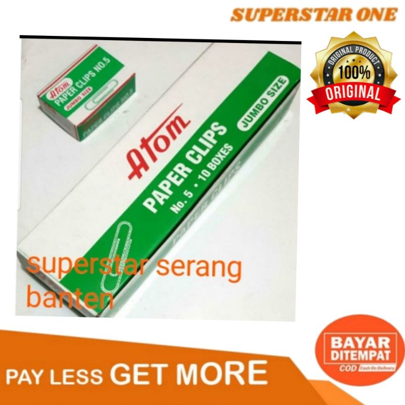 

paper clips no5 atom