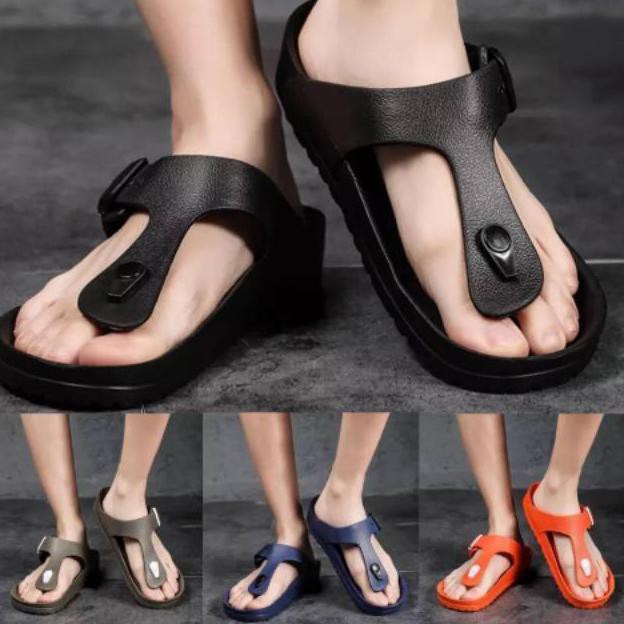 Really Great✎ Sandal Jepit Pria / Wanita Import Model BIRKENSTOCK Gizeh Eva Sandal Pria Premium High