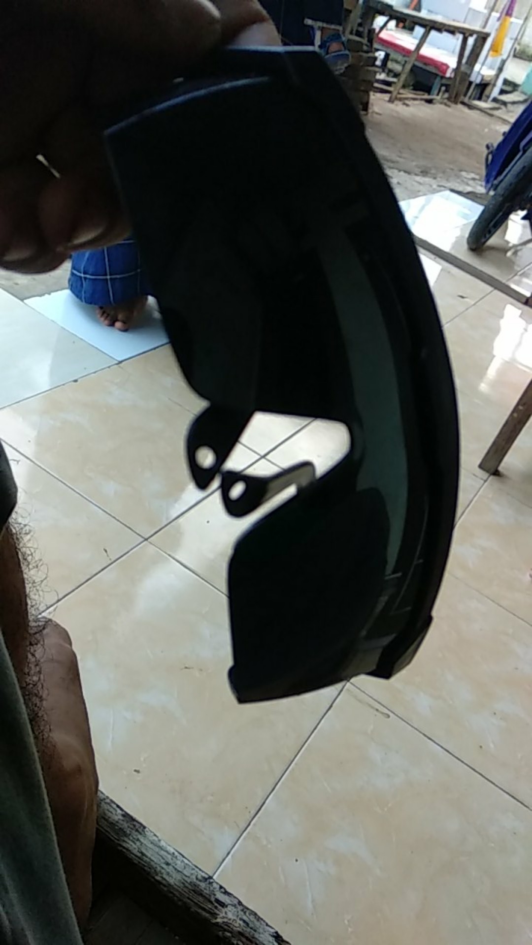 Kacamata Gerinda Safety Hitam Pekat / Kacamata Gerinda Hitam Pekat