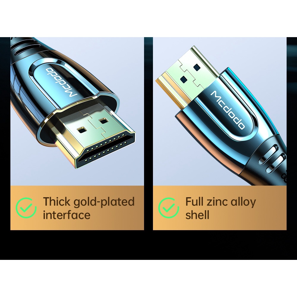 McDodo Kabel HDMI to HDMI2.1 8K 2M Ultra High Speed 48Gbps