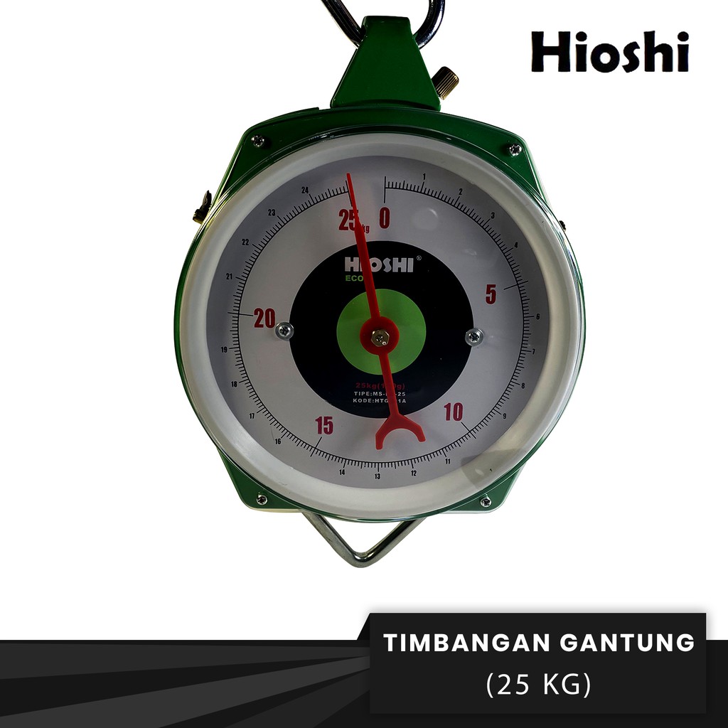 STSHARDWARE TIMBANGAN GANTUNG [[ HIOSHI ]] /  TIMBANGAN GANTUNG HIOSHI / TIMBANGAN 25,100 KG