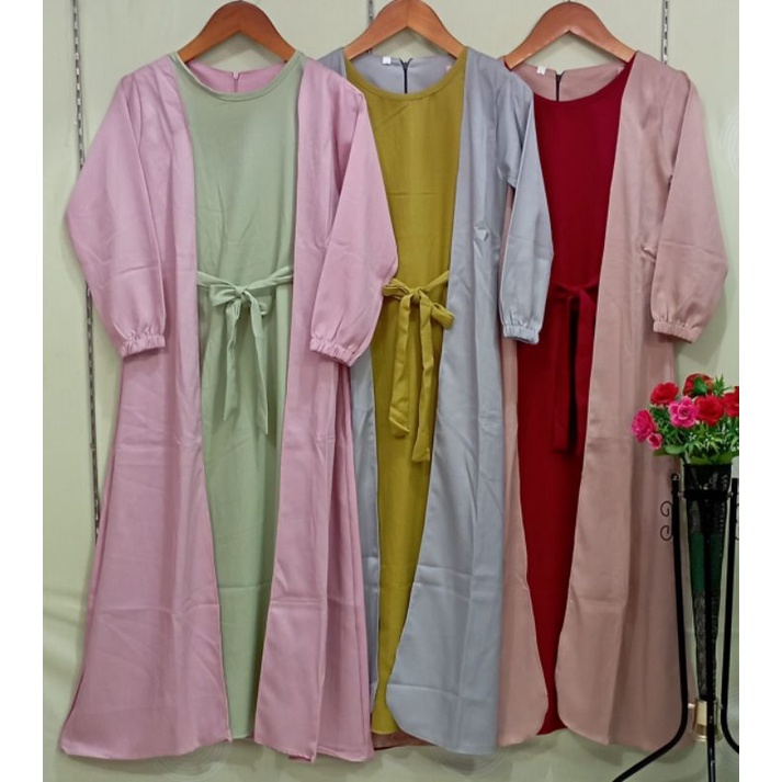 Gamis Anak Tanggung / Gamis Polos Anak Tanggung / Gamis Anak Perempuan / Gamis Anak 11 - 13 Tahun / 