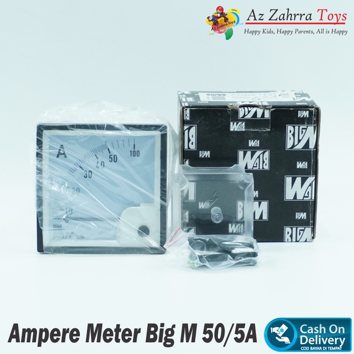 Ampere Meter Analog AC DC  BE-96/ Ampere Panel Meter 96x96