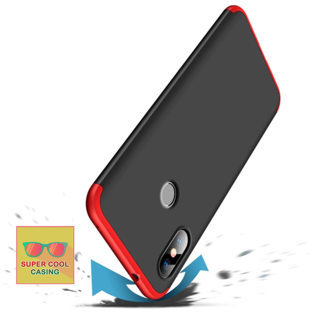 SPC_112 Casing Xiaomi Mi A2 Lite Armor 360 Full Cover Baby Skin Hardcase