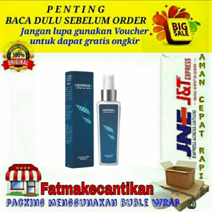 COD Keraniq asli obat penumbuh rambut botak keraniq original bpom
