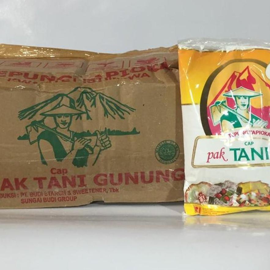 

SALEE! Tepung Tapioca Cap Pak Tani Gunung Dus Kemasan 500 Gram Tepung Sagu Tani Tapoica Flour