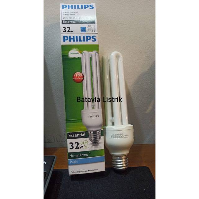 Lampu Philips Essential 32 watt E27 Putih