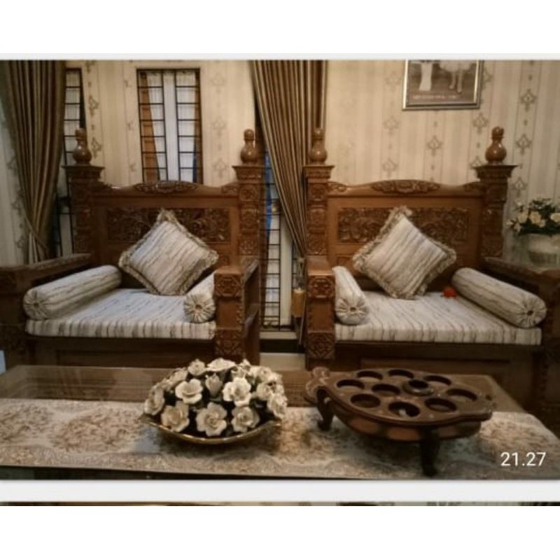 Kursi jati ukiran Jepara