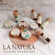 ✦BEST SELLER✦  La Natura - Natural Stick & BALM Deodorant  Deodoran Ketiak Alami Penghilang Bau Bada
