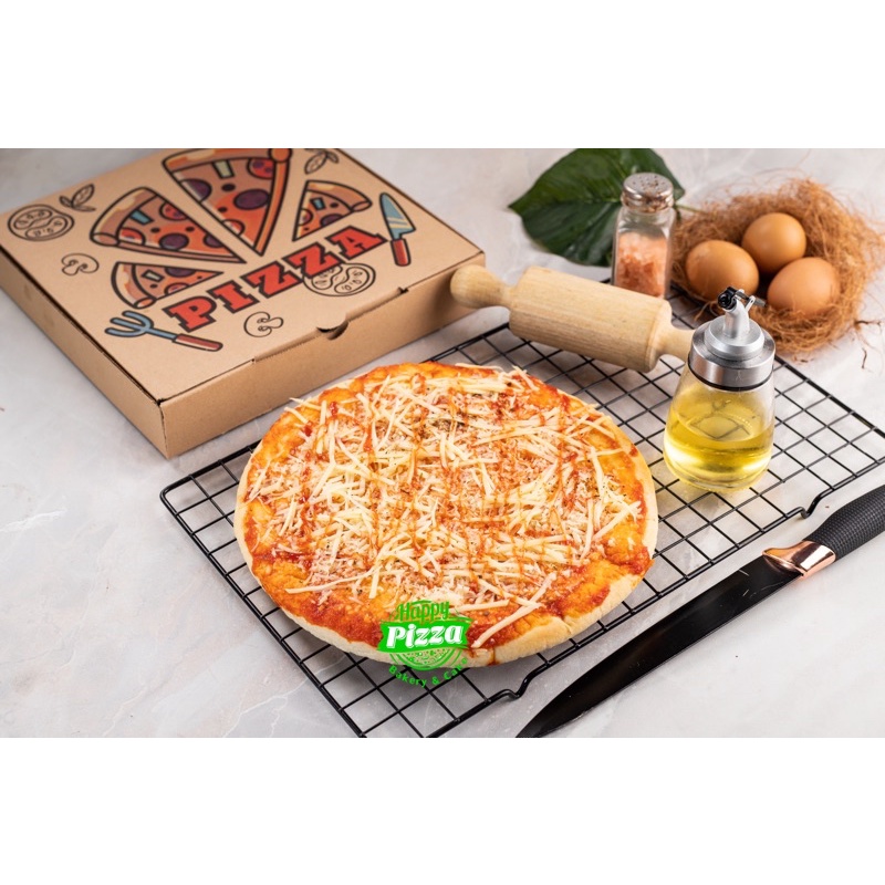 

Pizza Keju XL UK loyang 28 cm / Pizza Cheese / Pizza salty