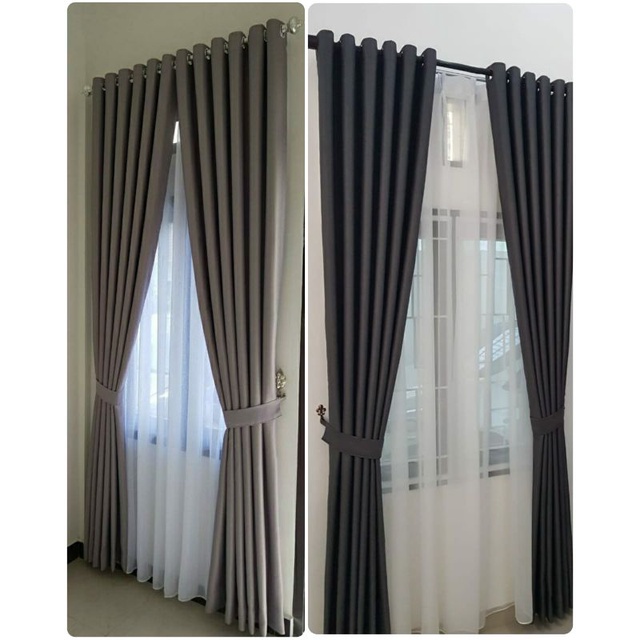 Gorden Blackout Polos Glossy Embos IMPORT Minimalis Super Duper TEBAL dan Mewah bonus tali tasel gordeng jendela panjang gordeng pintu kamar hordeng jendela besar hordeng pintu kamar tirai jendela tirai pintu gorden jendela gorden pintu gorden minimalis