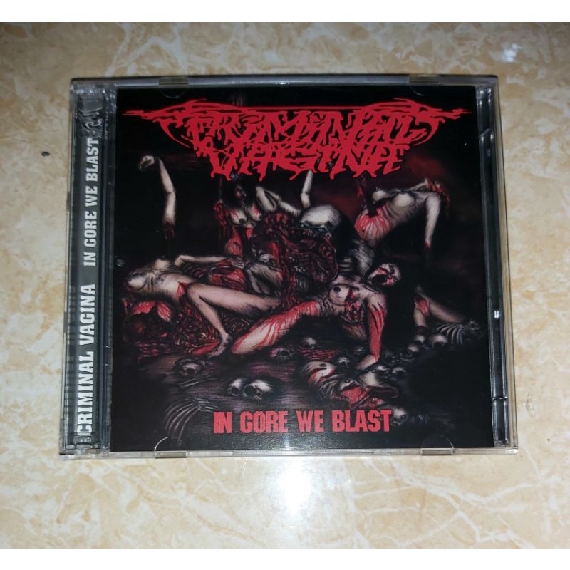 CD CRIMINAL VAGINA - In Gore We Blast