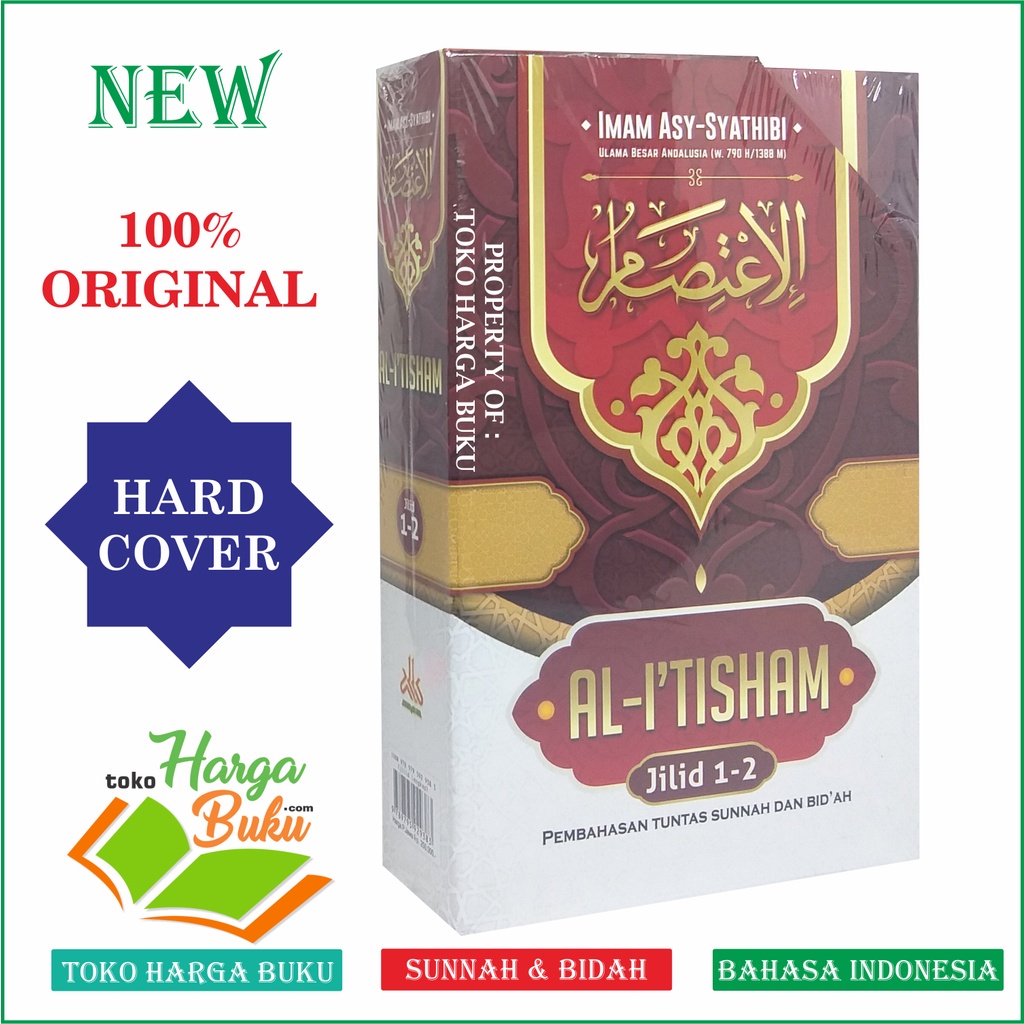 Foto Al-I'tisham KOMPLIT 1SET  isi 2 Buku Pembahasan Tuntas Sunnah dan Bidah Al Itishom PAS