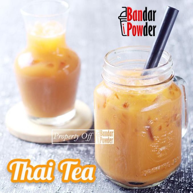 

Teh-Bubuk- Bubuk Thai Tea Teh Thailand 500gr - Minuman Aneka Rasa - Bandar Powder -Dijamin-Halal.