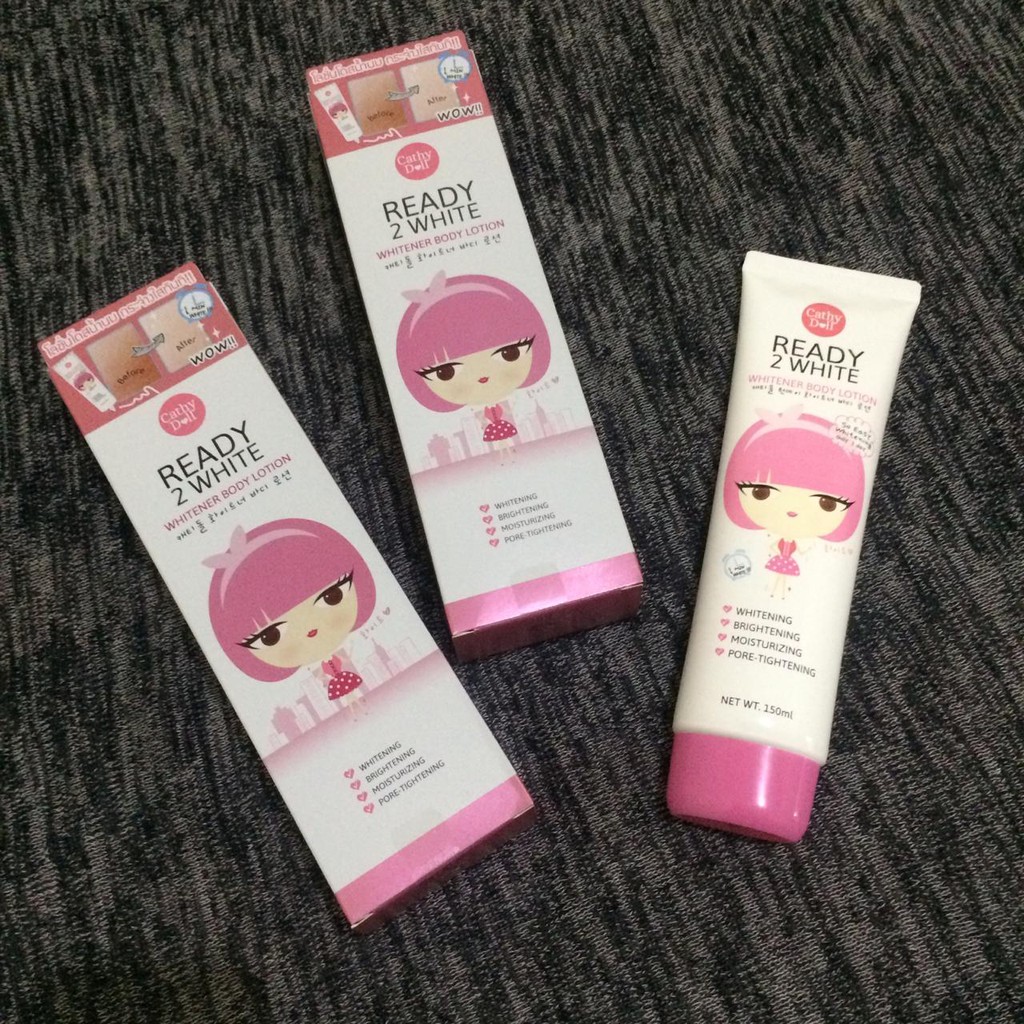 Cathy Doll Ready 2 White Whitener Body Lotion From Thai