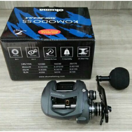 Reel Okuma Komodo SS KDS 364 JLX handle jigging