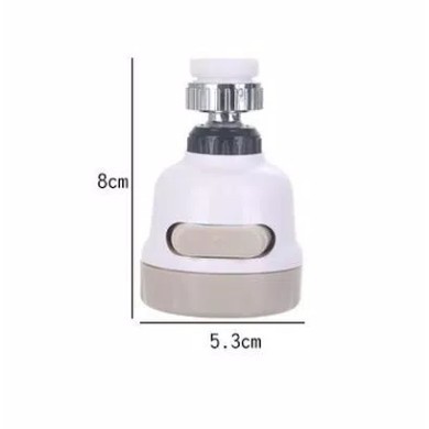 Kran Sprayer Turbo 360 water saver Rotasi Sambungan Kran Hemat Air