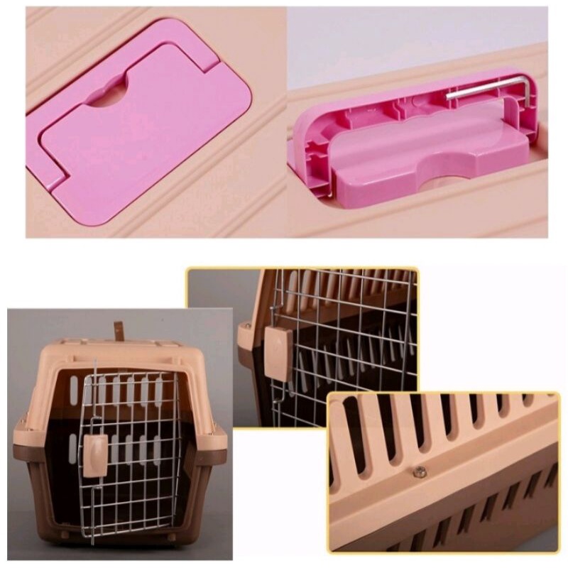 Pet Cargo/Pet Carrier/Kandang Kucing/Kennel Box/Bagasi Kucing Tas Ransel