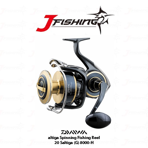 Reel Spinning Jigging Popping Daiwa Saltiga 8000-H