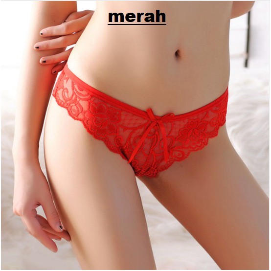 Celana Dalam Renda Lingerie Gsting New VVI