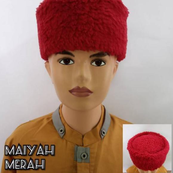 NEW ט PECI MAIYAH ANAK-ANAK PECI BULU KEREN KFD3...