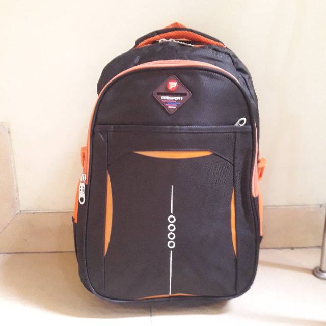 Tas Ransel Sekolah Pria Wanita Tas Kuliah, Kerja, Traveling Backpack PROSPORT Original