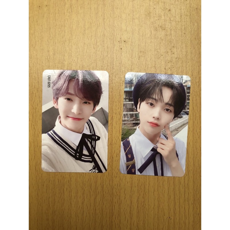 PHOTOCARD CRAVITY JUNGMO HYEONGJUN CLOUD 9