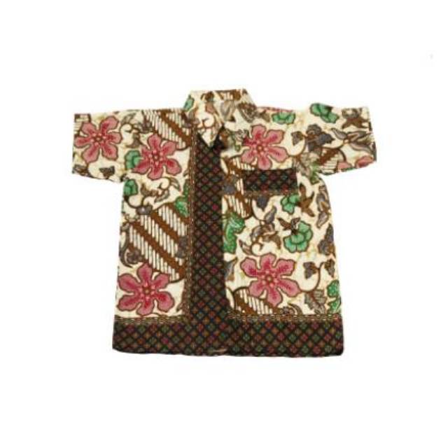 Kemeja Batik Anak size L/Hem Batik Anak/Baju Anak Laki2 (4-5th)