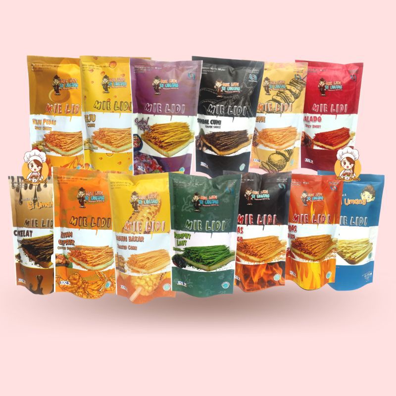 

Mie Lidi Si Umang / Mie Lidi Siumang 65 gram