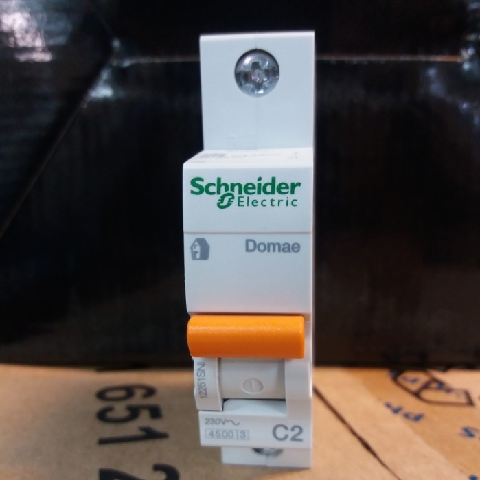 Schneider MCB Domae 1P 2A, 4A, 6A, 10A, 16A, 20A, 25A, 32A, 40A (beberapa sudah NEW DOMAE)