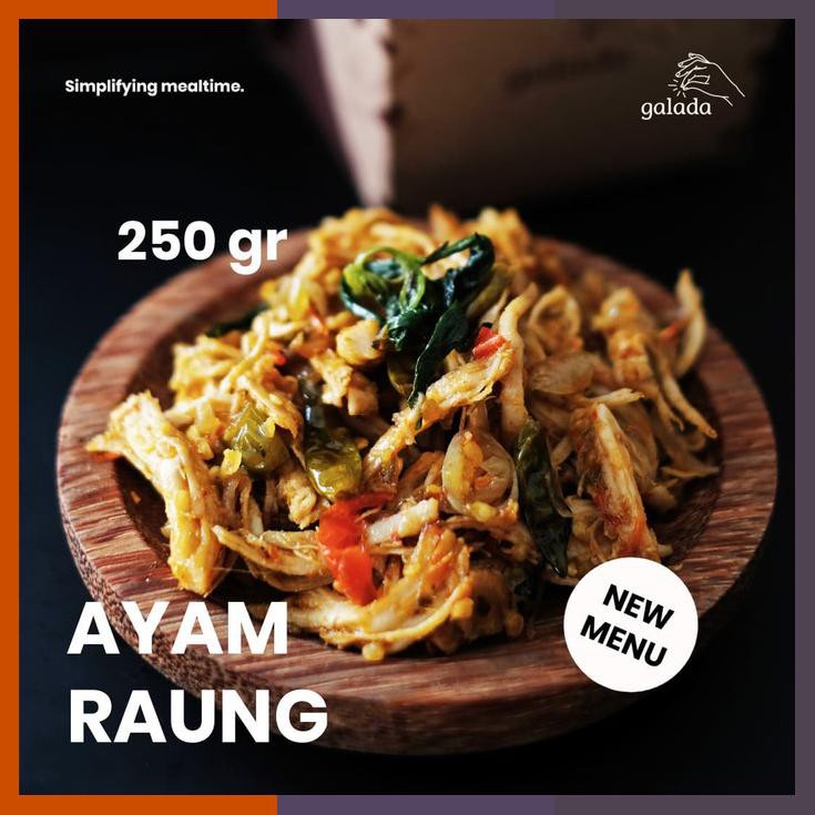 

Ayam Raung Galada 125Gr