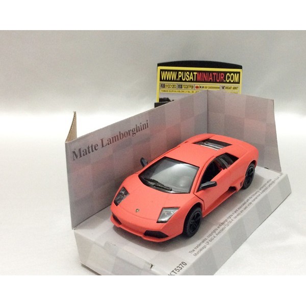 Diecast Atau Miniatur Lamborghini Murcielago Matte Series - 96B936 - Original Asli
