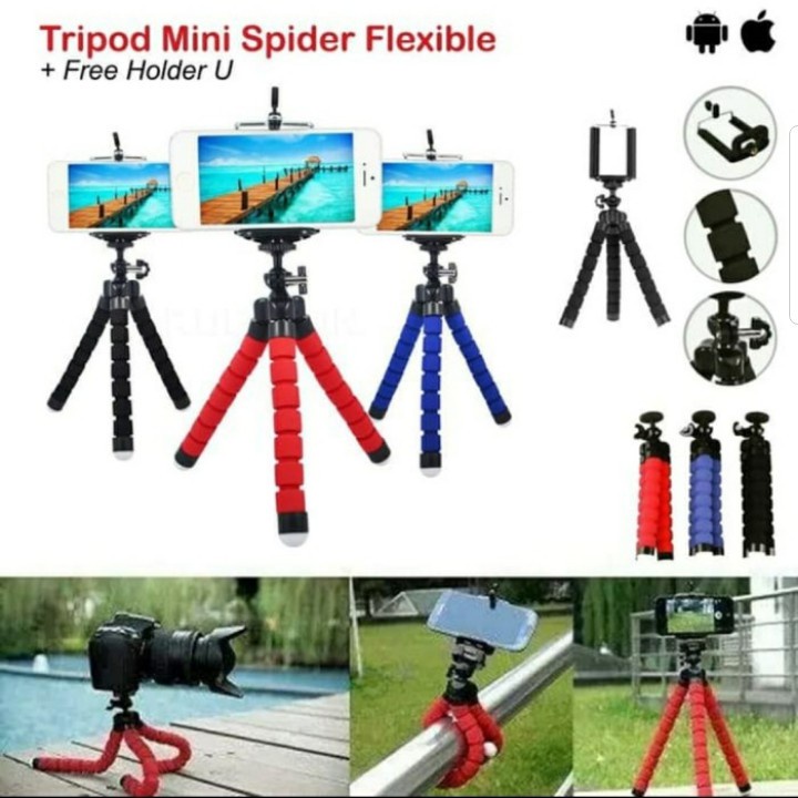 TRIPOD MINI SPIDER Holder U Medium / Tripod Mini Octopus