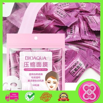 Masker Wajah Mini / Tablet Mask / Paper Mask / Compressed Paper Mask Sheet