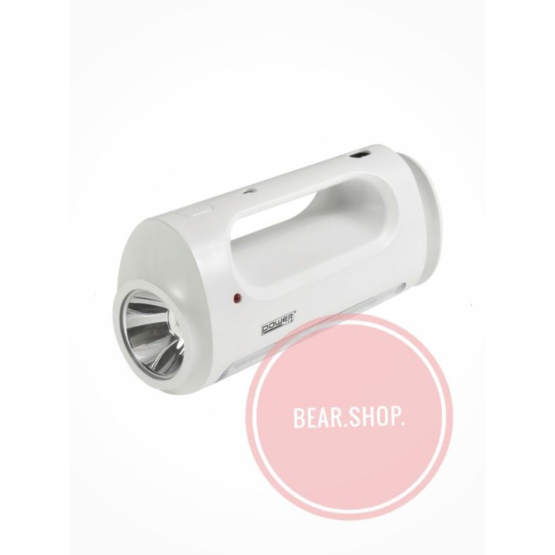 Powerlite Senter Rechargeable Dengan Lentera
