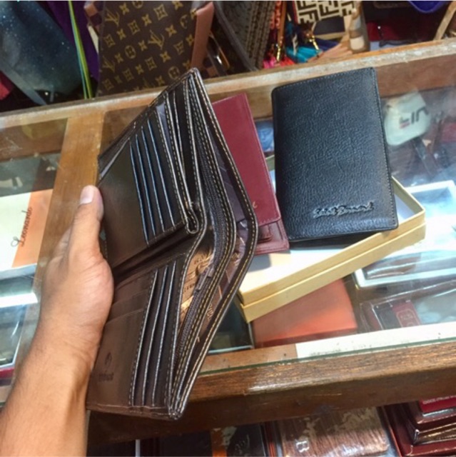 Dompet pria/wanita kulit asli lokal ukuran tanggung 3/4 #dompet #dompetpria #dompetkulit #dompet