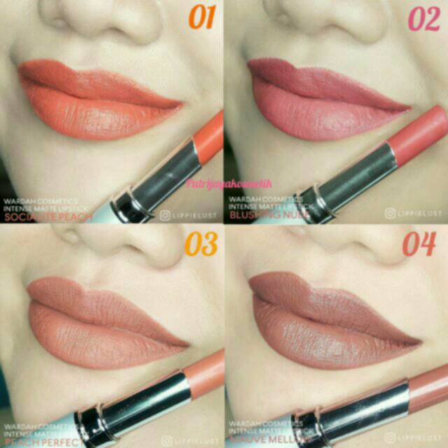 ☃Cutezz_Ching1☃Wardah Intense Matte Lipstick 2.3g - Lipstick