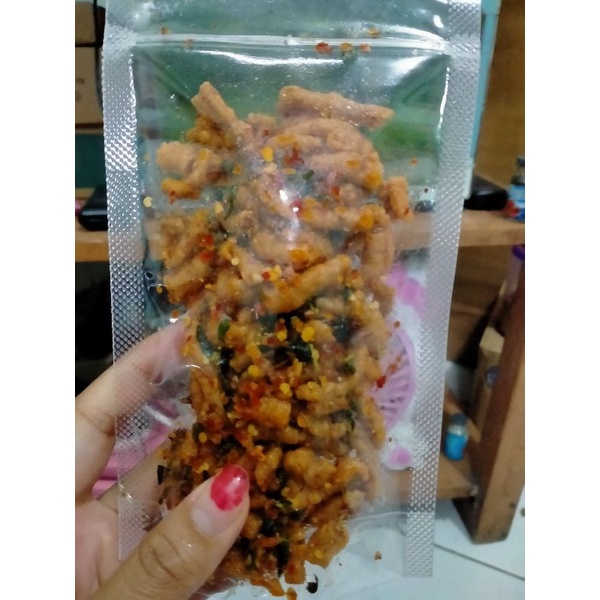 

Usuus krispii extra pedass Kemasan 50 gr