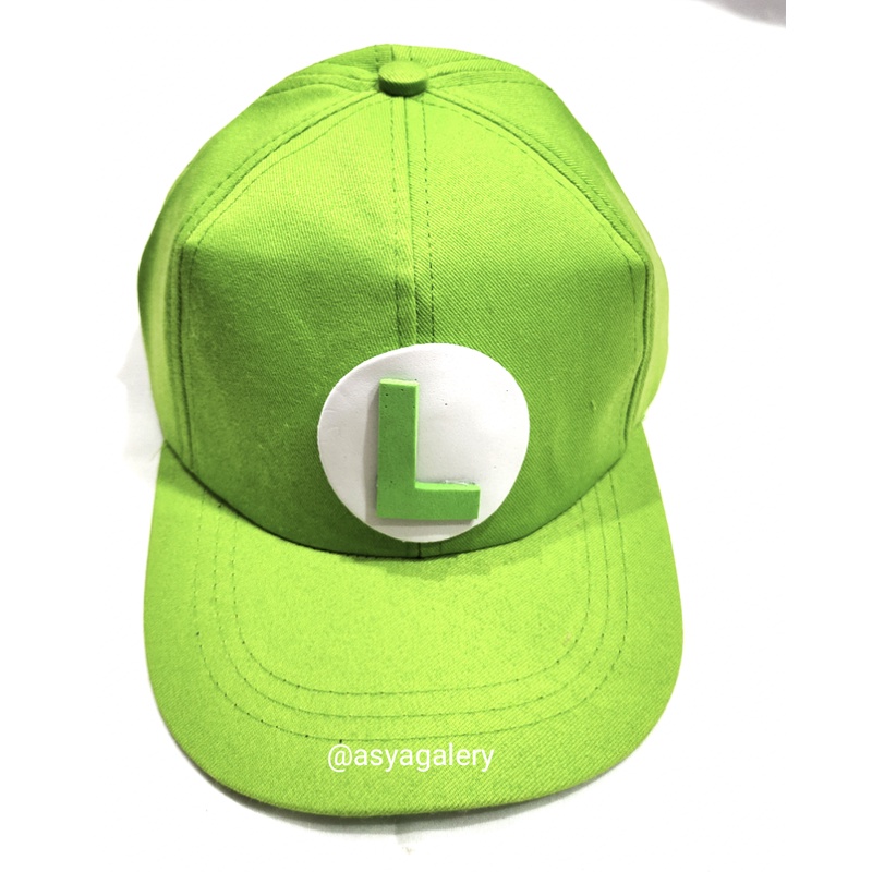 TOPI ANAK MARIO BROSS/TOPI MARIO/TOPI SUPER MARIO ANAK/TOPI KARAKTER MARIO-4