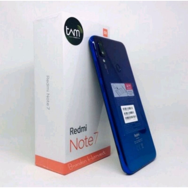 Xiaomi Redmi Not 7 Ram 3/32 & 4/64 Fullset Mulus No Minus