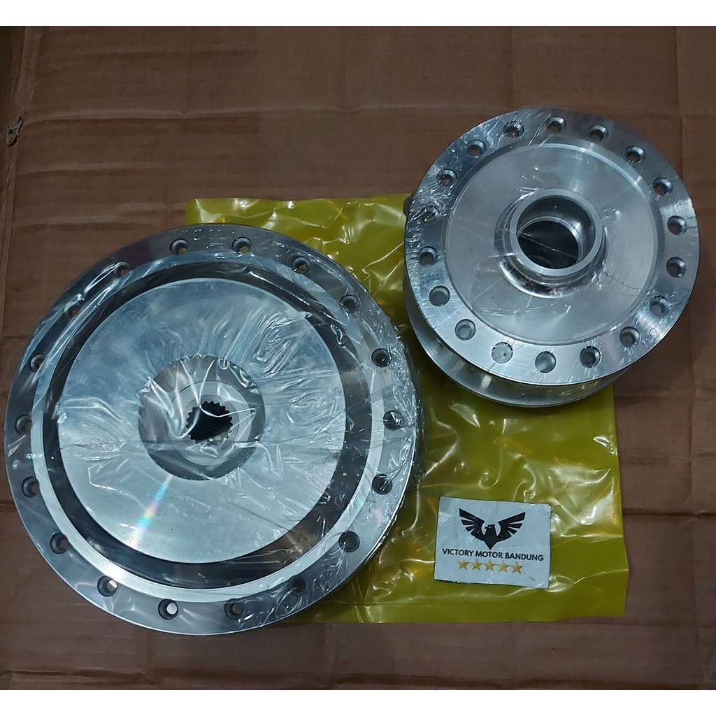 TROMOL  CHROME CROME DEPAN BELAKANG VARIO 110 BEAT KARBU