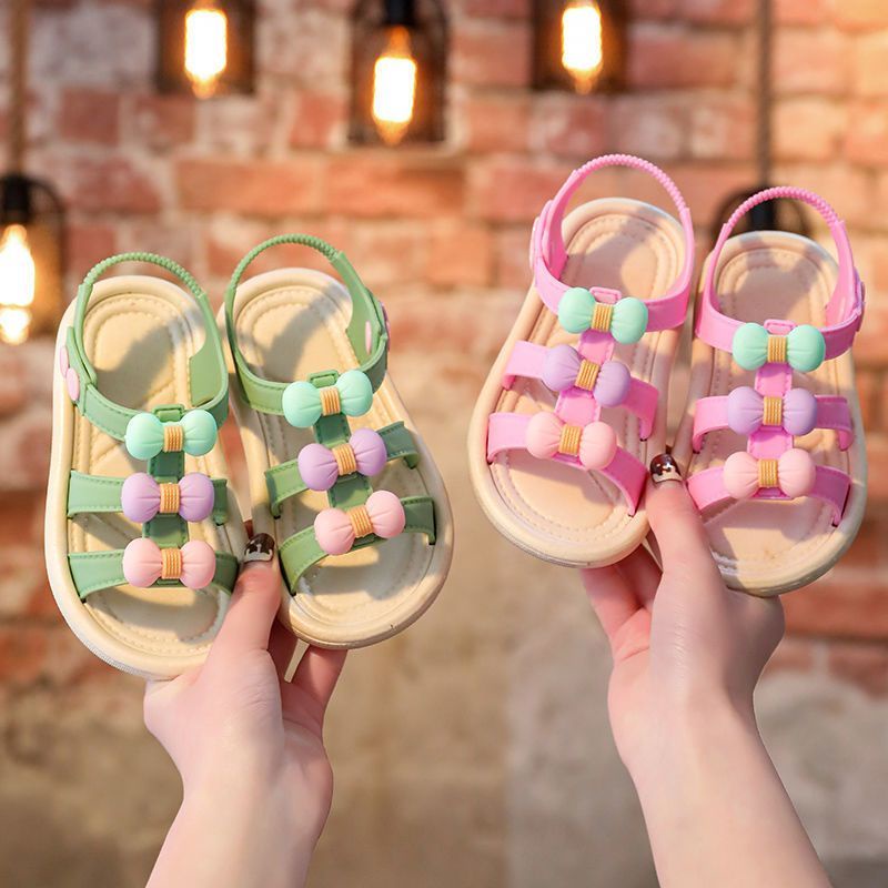 Medan Termurah KD030 Size 24-35 Sendal anak perempuan jelly import sandal cantik lentur lembut