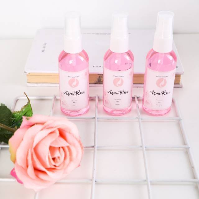 Aqua Rose( air mawar ) tanpa campuran Alkohol