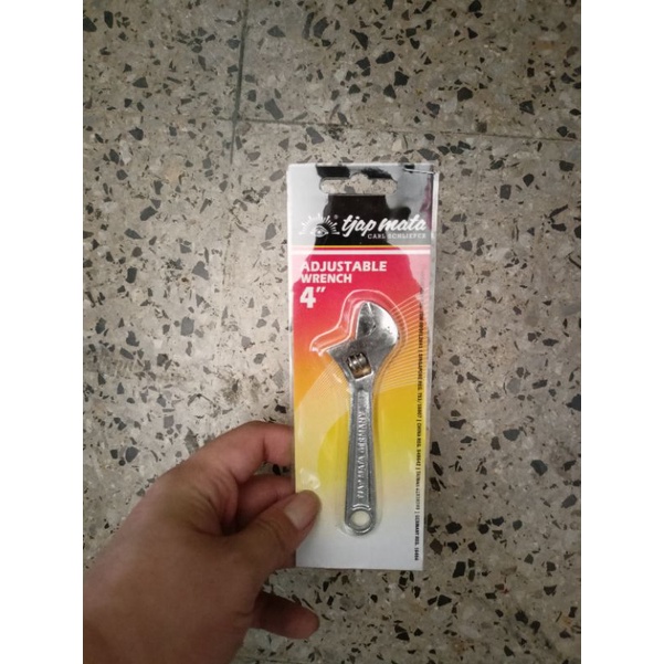 kunci inggris 4 inch tjap mata