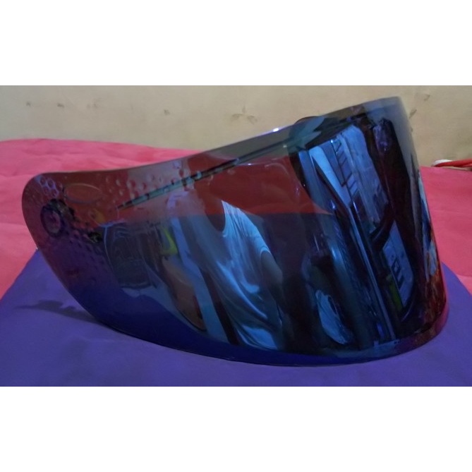 Visor Flat Iridium Blue KBC Force VR2R