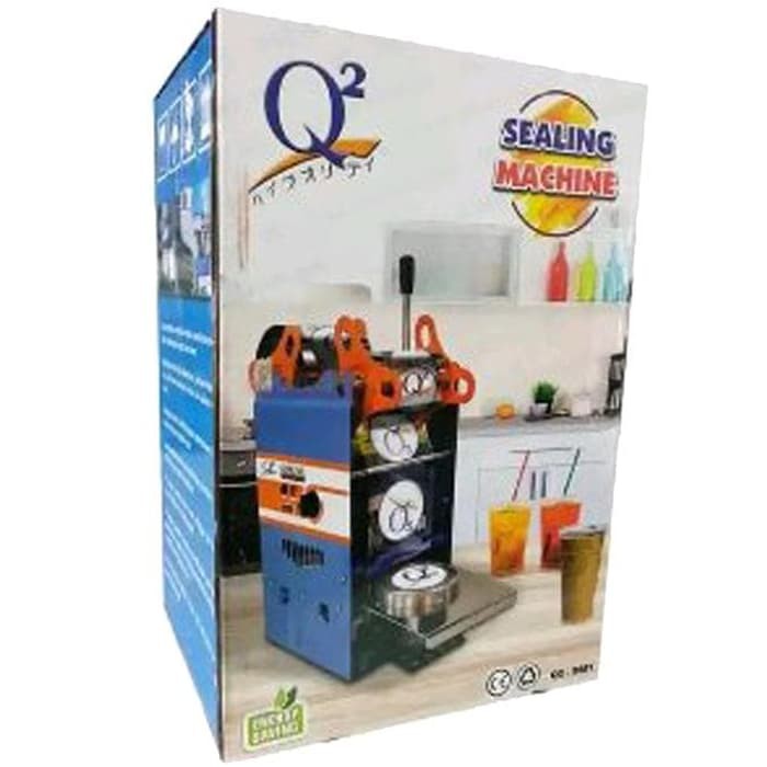 Mesin Cup Sealer Alat Press Gelas Plastik Manual Mesin Sealer Q2 8881 Berkualitas